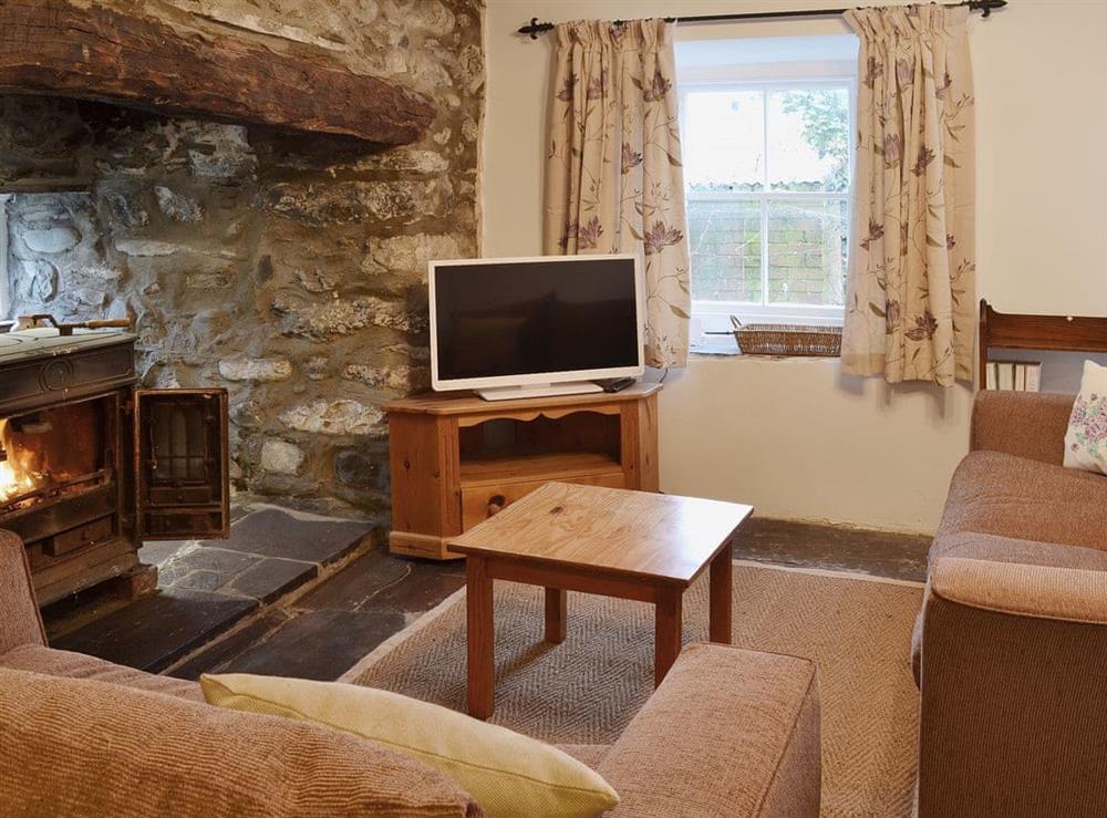 Open plan living/dining room/kitchen at Dyserth in Aberdesach, near Caernarfon, Gwynedd