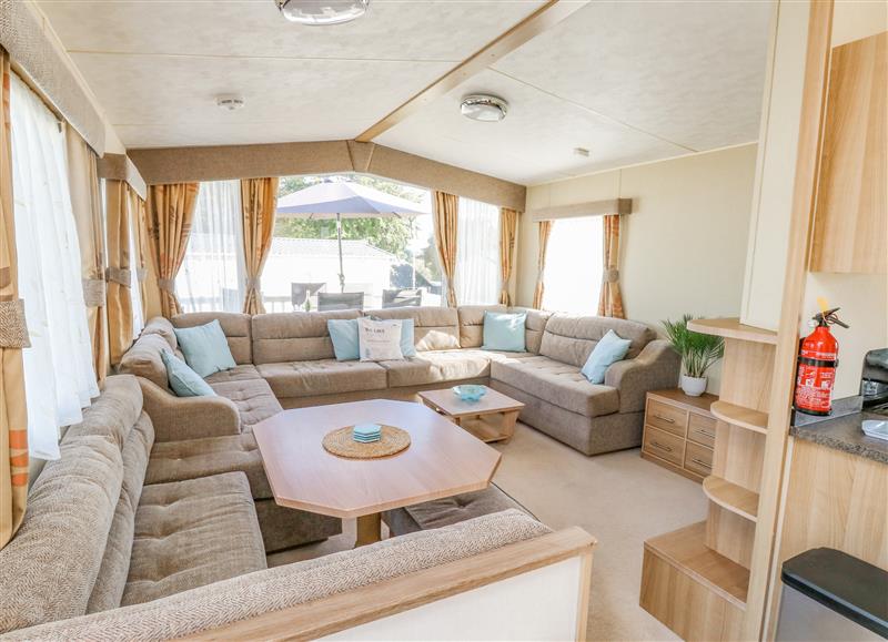 This is the living room at E10 Eagle Meadows, Hoburne Devon Bay Holiday Park near Paignton