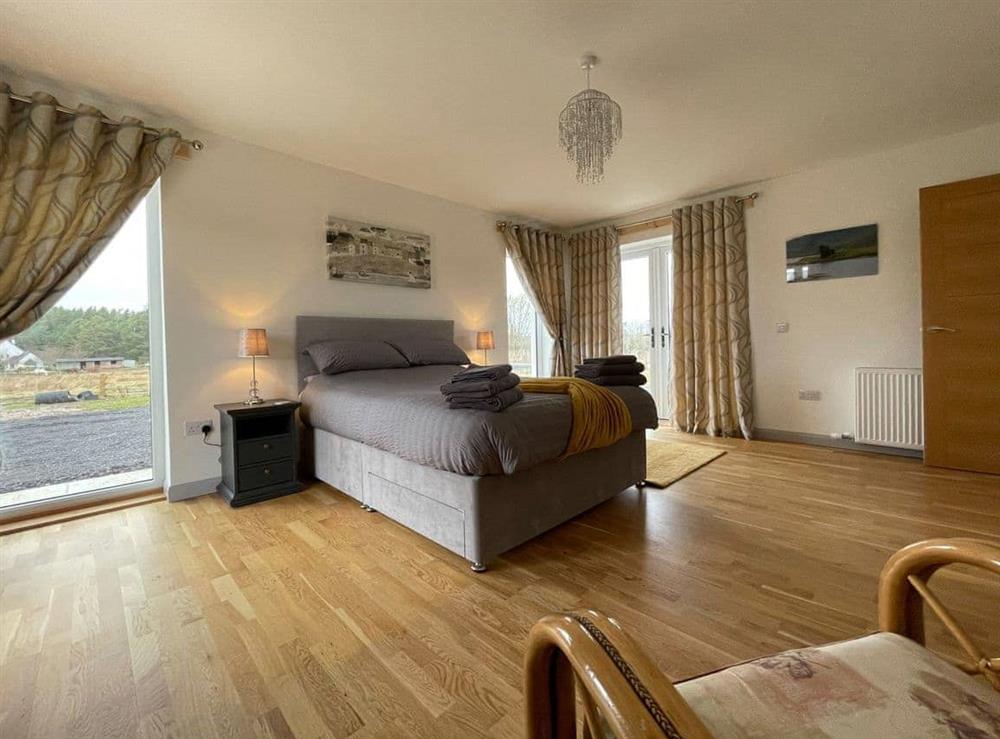 Double bedroom at Eagle Landing in Culbokie, near Dingwall, Ross-Shire