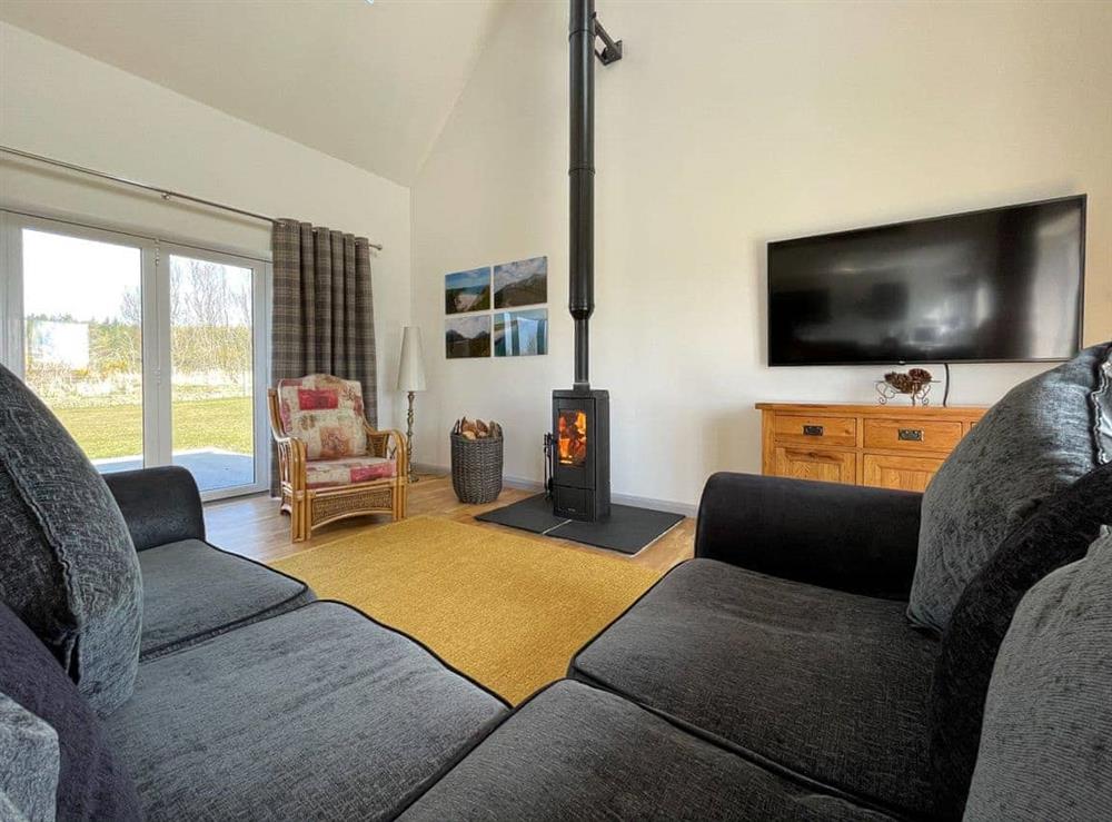 Living area at Eagle Landing in Culbokie, near Dingwall, Ross-Shire