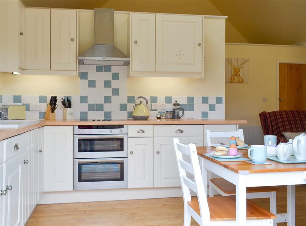 Kitchen and dining area at Eagles Cottage in Corston, near Malmesbury, Wiltshire