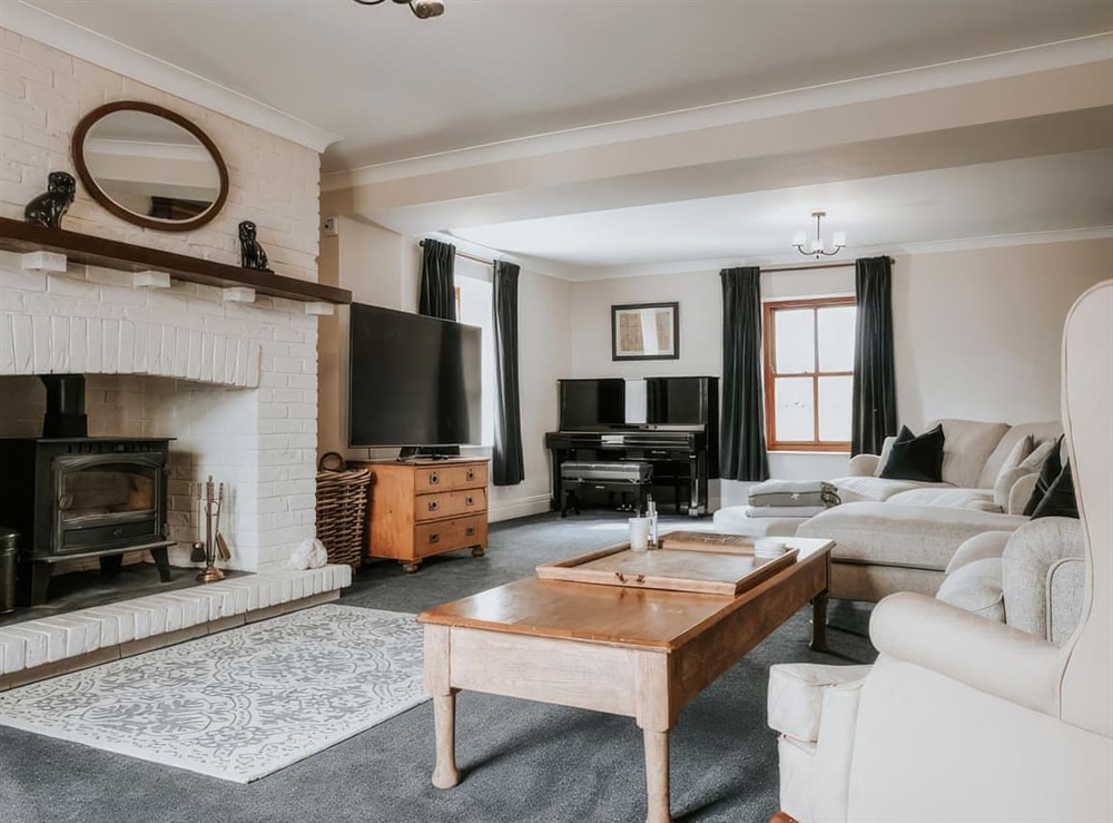 Living area at Earsdon East Farm in Earsdon East Farm, Northumberland