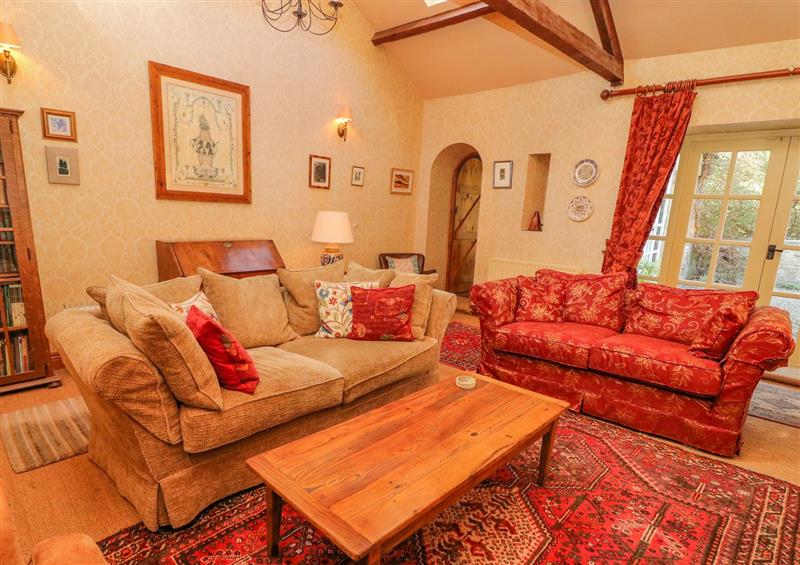 The living area at Easby Cottage, Richmond