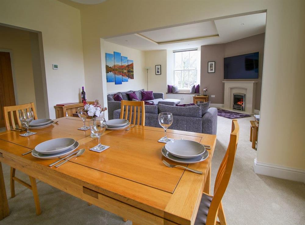 Beautifully presented open plan living space (photo 2) at Easedale Corner in Grasmere, near Ambleside, Cumbria