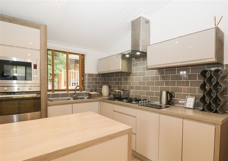 This is the kitchen at Easedale Lodge, Waterside Wood 2