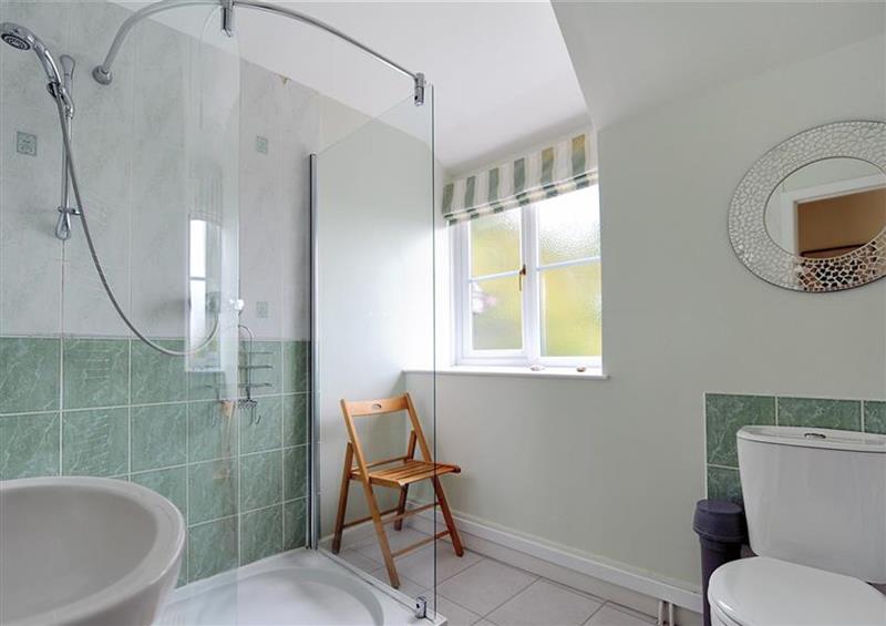 This is the bathroom at East Barn, Charmouth