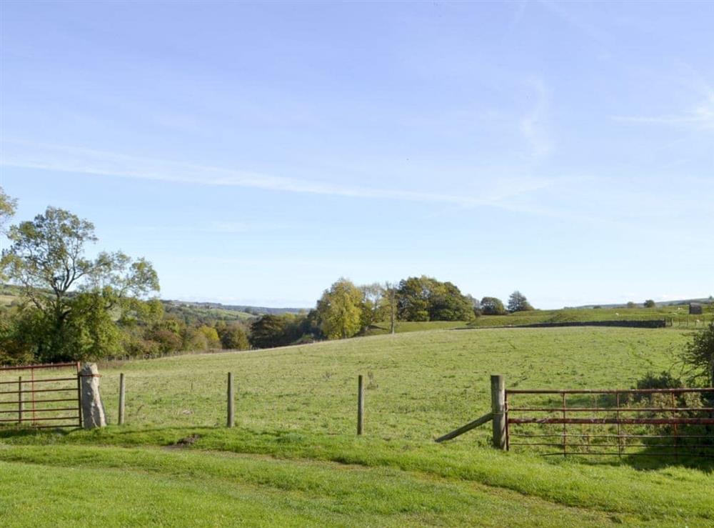Peaceful rural setting at East Bridge End Farm in Frosterley, near Stanhope, Durham