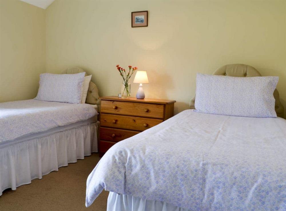 Twin bedroom at East Bridge End Farm in Frosterley, near Stanhope, Durham
