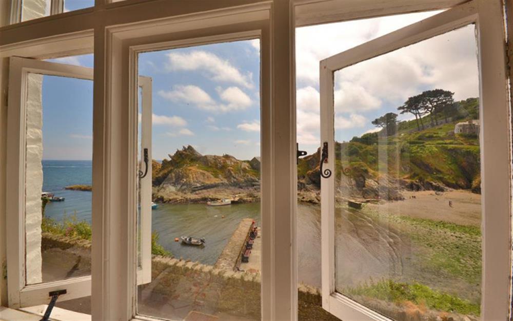 The beautiful views from East Cliff at East Cliff in Polperro