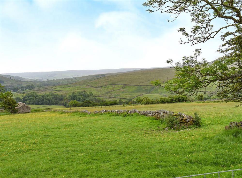Wonderful views of the surrounding countryside at East Cottage in Booze, near Reeth, North Yorkshire