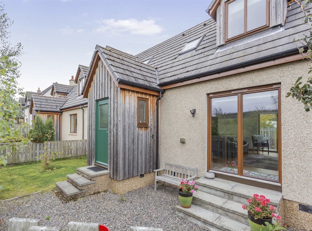 Exterior at East Cottage in Cawdor, Morayshire
