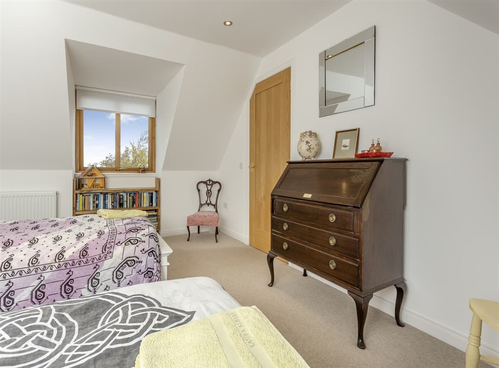 Twin bedroom (photo 2) at East Cottage in Cawdor, Morayshire