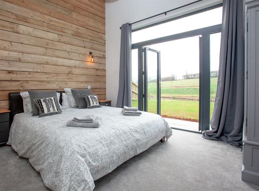 Double bedroom at East Dunster Deer Farm – Deer Park in Cadeleigh, near Tiverton, Devon