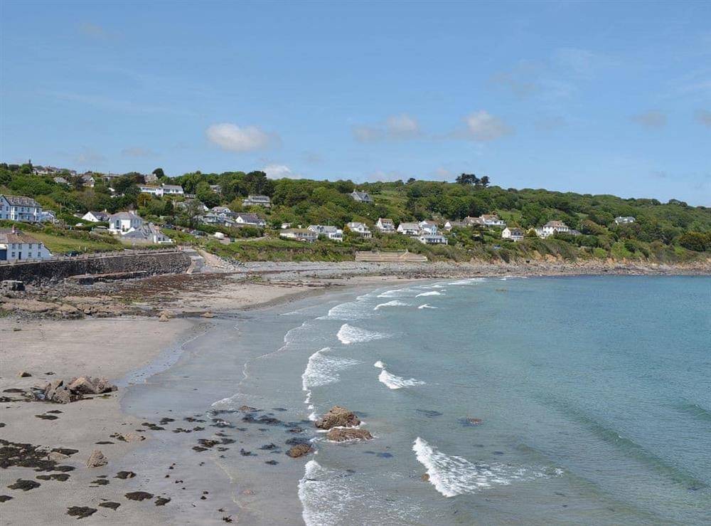 Coverack beach at East End Cottage in Porthallow , Cornwall