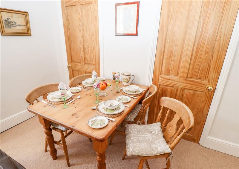 The dining room at East Farm Cottage, Buslingthorpe near Market Rasen and Mablethorpe