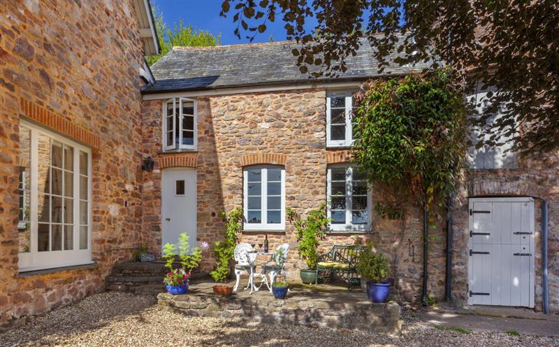 Enjoy the garden at East Harwood Farm Cottage, Timberscombe