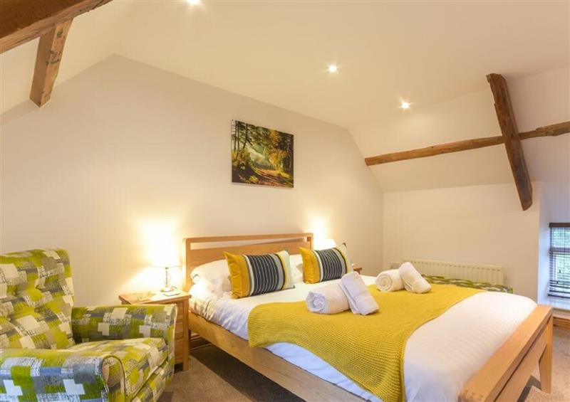 One of the bedrooms at East Havers, Alnwick