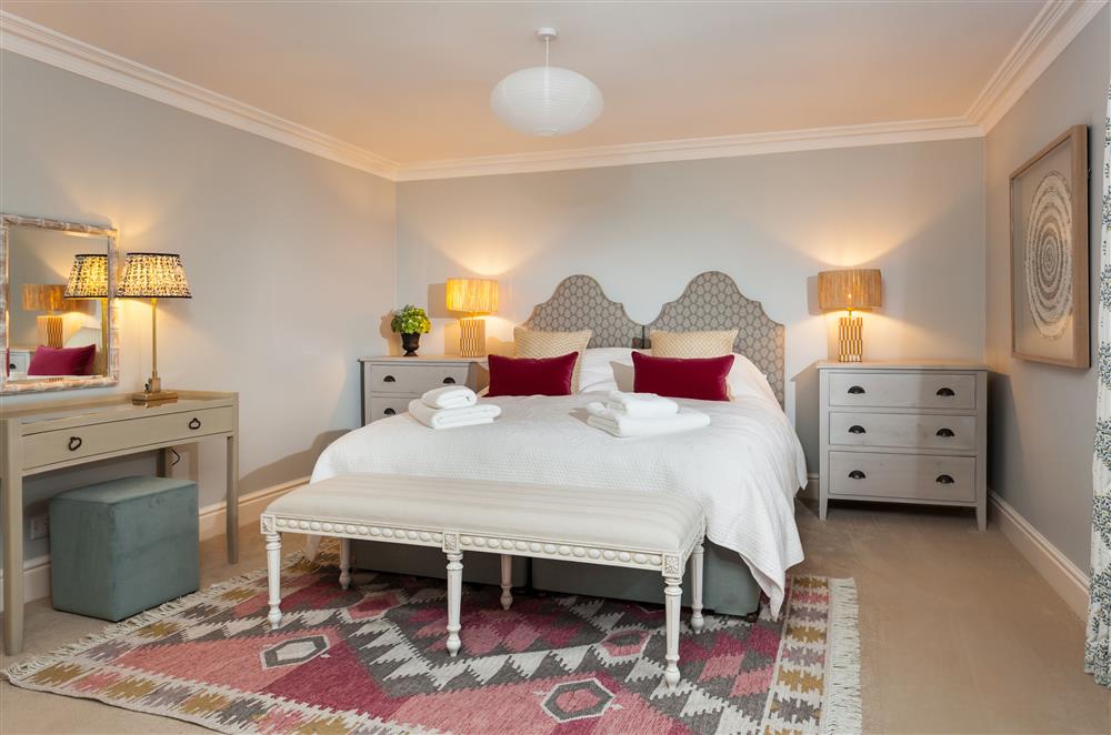 The tranquil beauty of bedroom one at East House, Arley