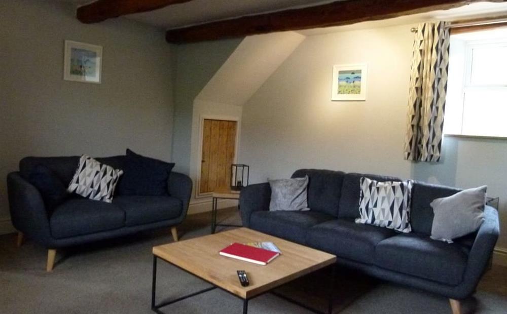 Living room at East Lane Barn in Newbiggin-in-Bishopdale, near Leyburn, North Yorkshire