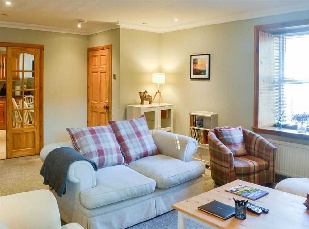 Living room at East Lewiston in Drumnadrochit, near Inverness, Inverness-Shire