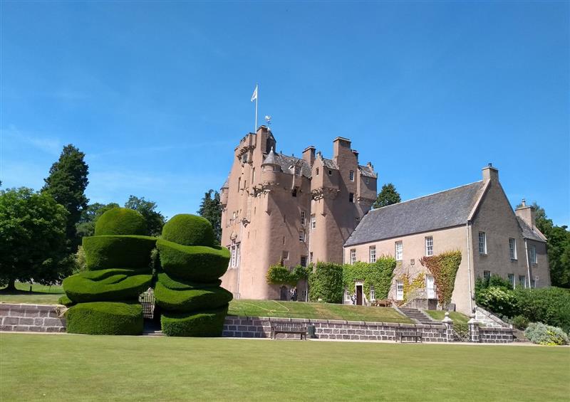 The garden (photo 2) at East Lodge, Crathes Castle near Banchory