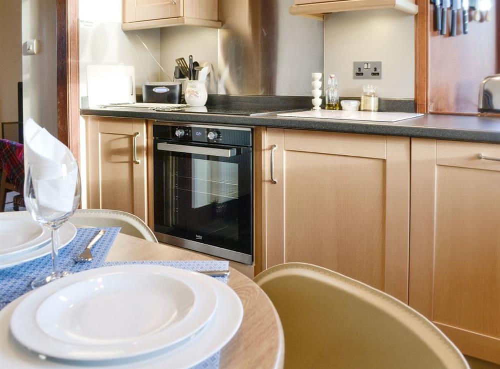Fully appointed fitted kitchen at East Lodge in Islesteps, near Dumfries, Dumfriesshire