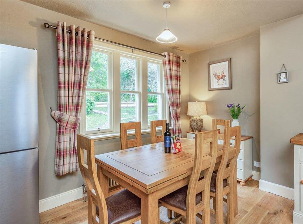 Dining Area at East Lodge in Scatwell, Ross-Shire