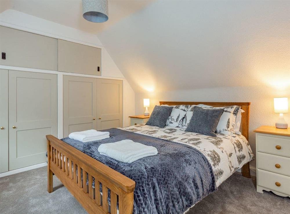Double bedroom at East Lodge in Scatwell, Ross-Shire