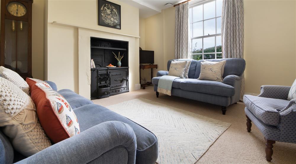 The sitting room at East Rosetta Cottage in Cowes, Isle Of Wight