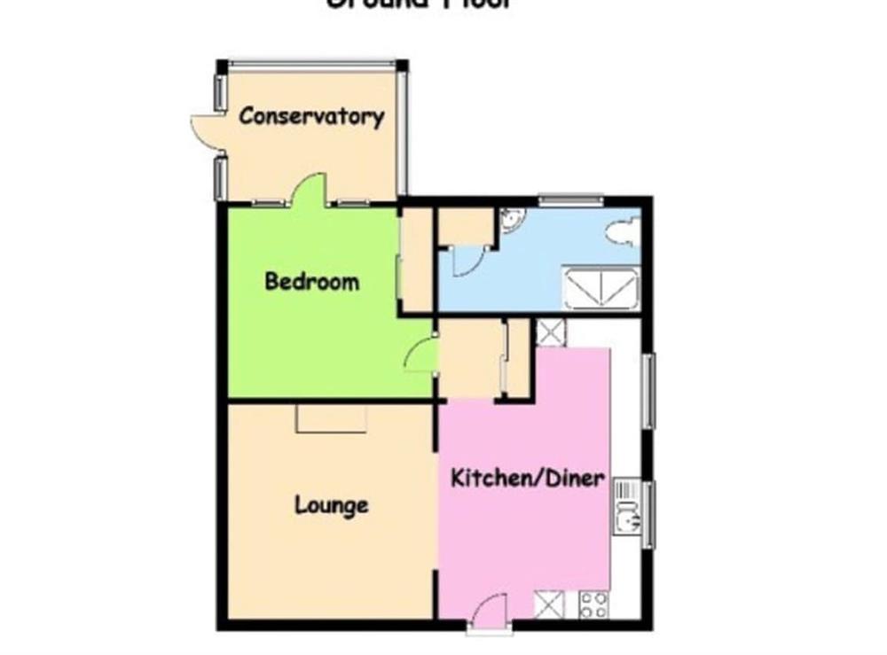 Floor plan at East Side in Peterborough, Lincolnshire