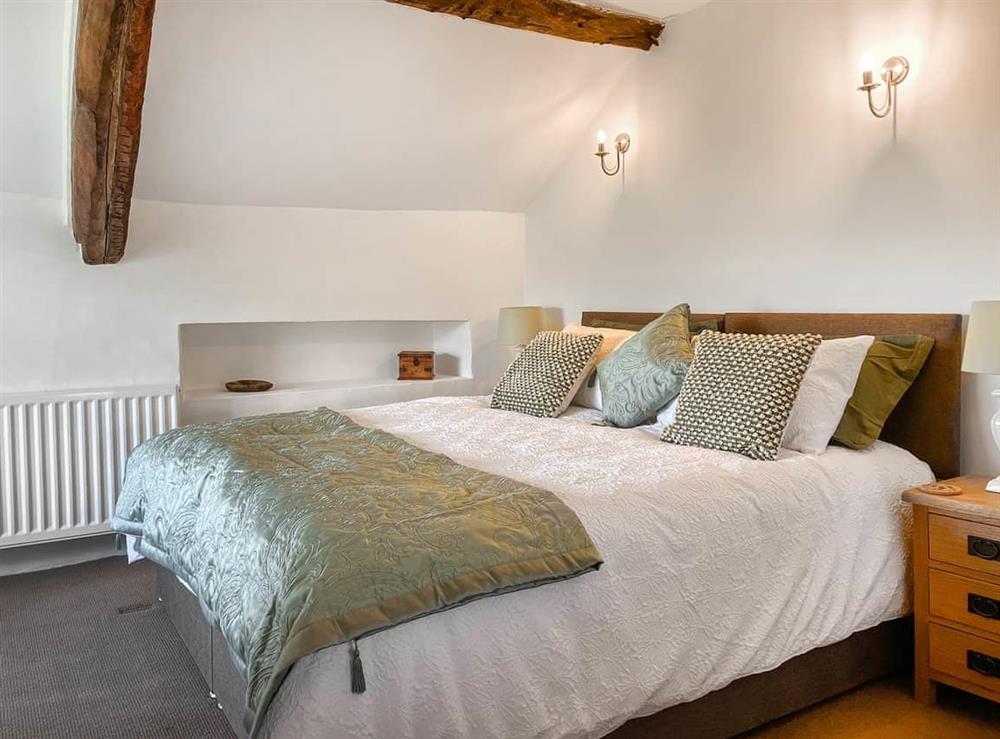 Double bedroom at East Titchberry Cottage in Hartland, Devon