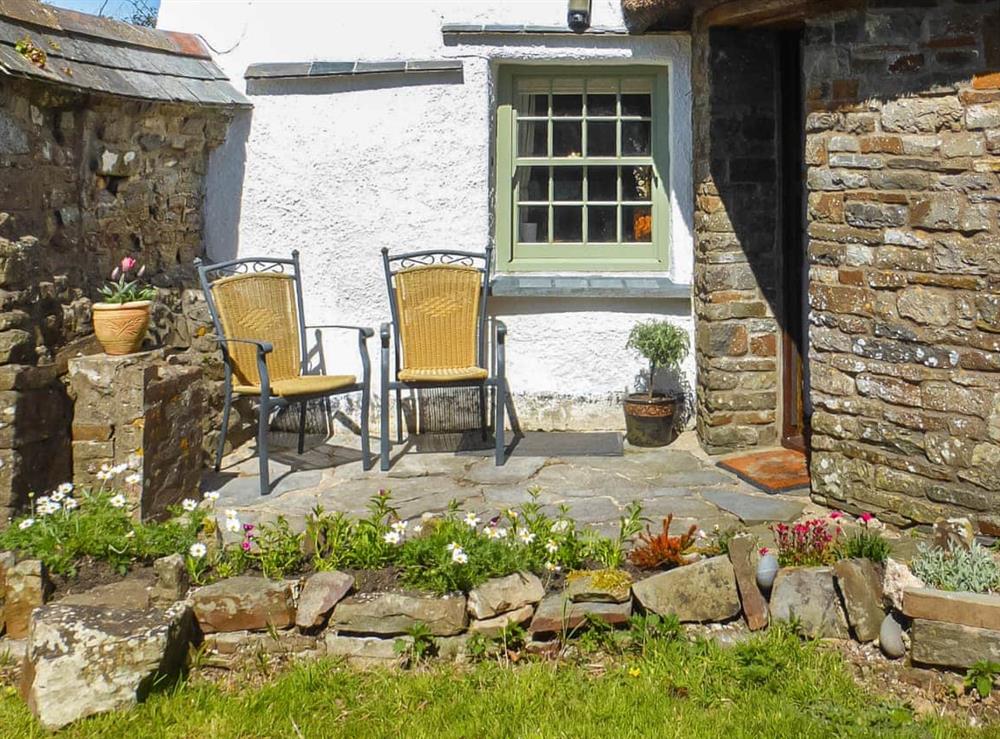 Outdoor area at East Titchberry Cottage in Hartland, Devon