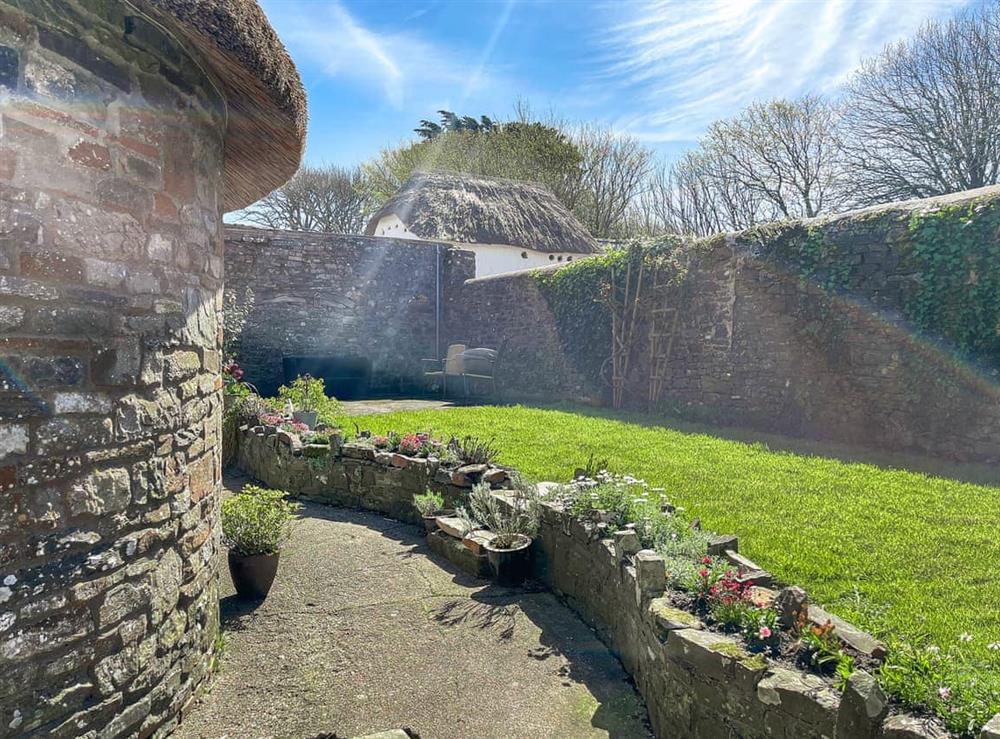 Patio (photo 2) at East Titchberry Cottage in Hartland, Devon