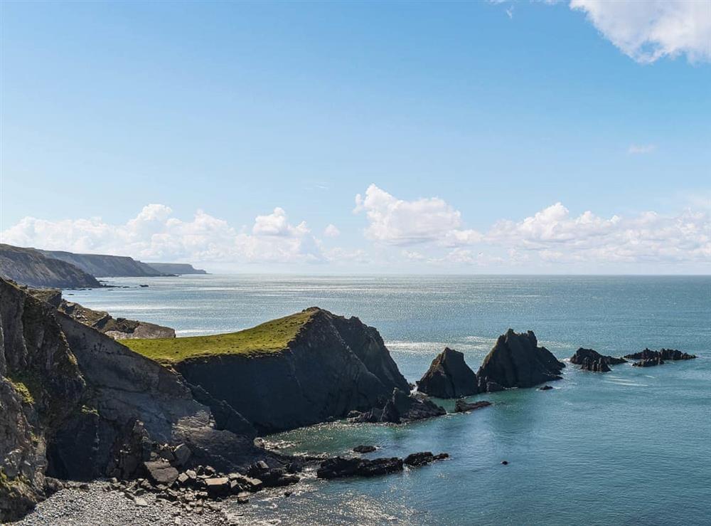 Surrounding area at East Titchberry Cottage in Hartland, Devon