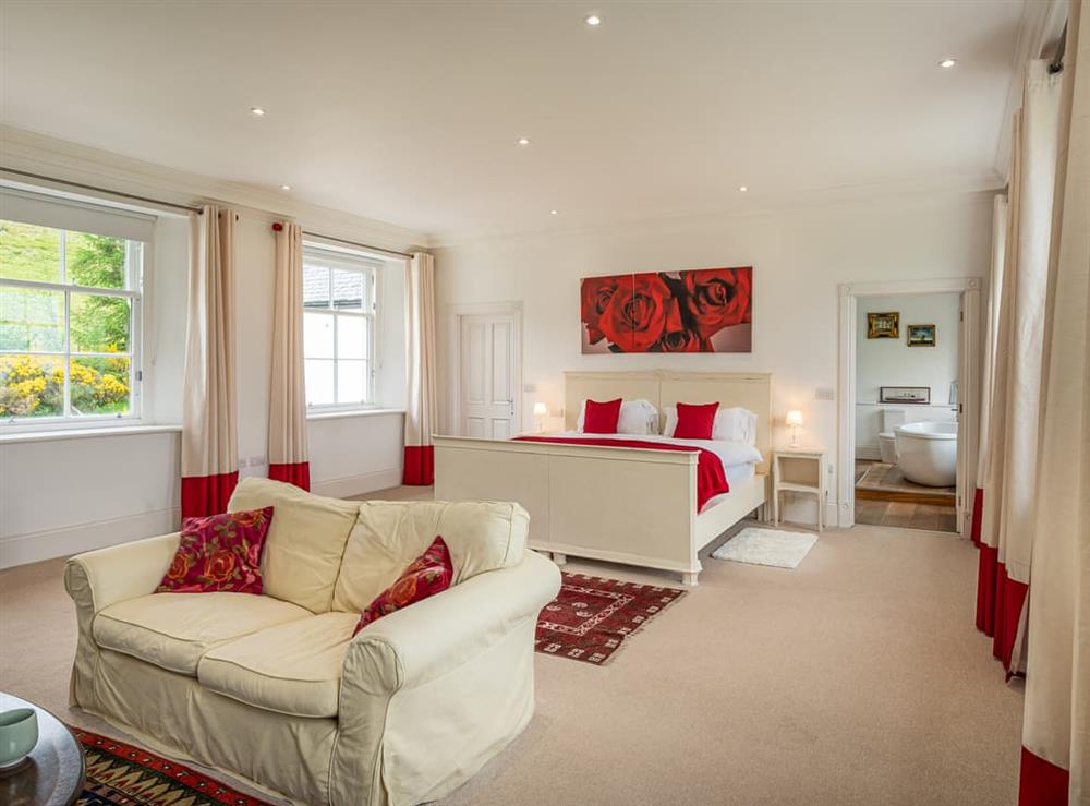 Double bedroom at East Wing in Auchterarder, Perthshire