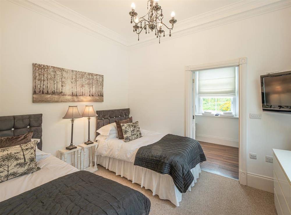 Twin bedroom at East Wing in Auchterarder, Perthshire