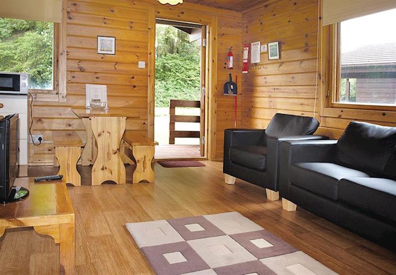 Redwood Lodge at Eastcott Lodges in North Cornwall, South West of England
