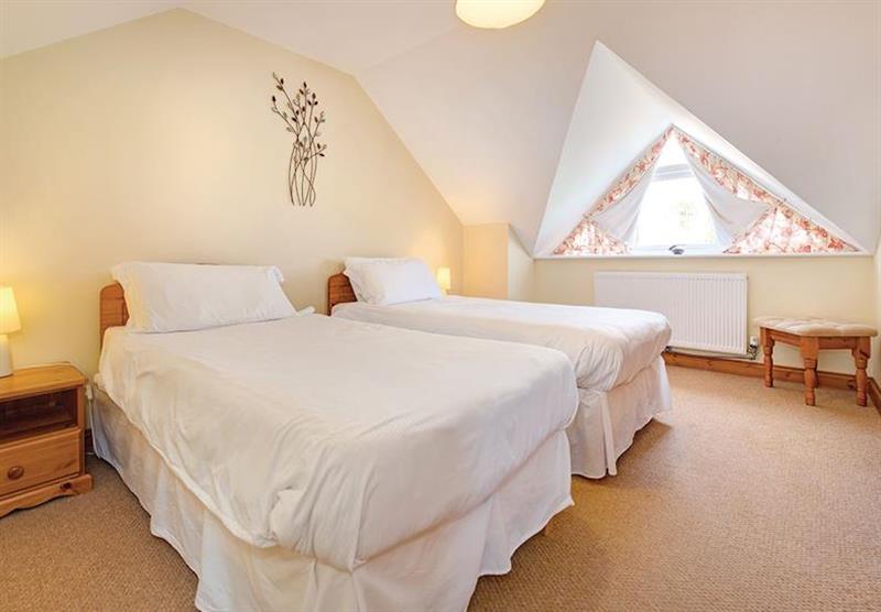 A bedroom in a Honeysuckle at Eastdon Estate in Dawlish, Devon