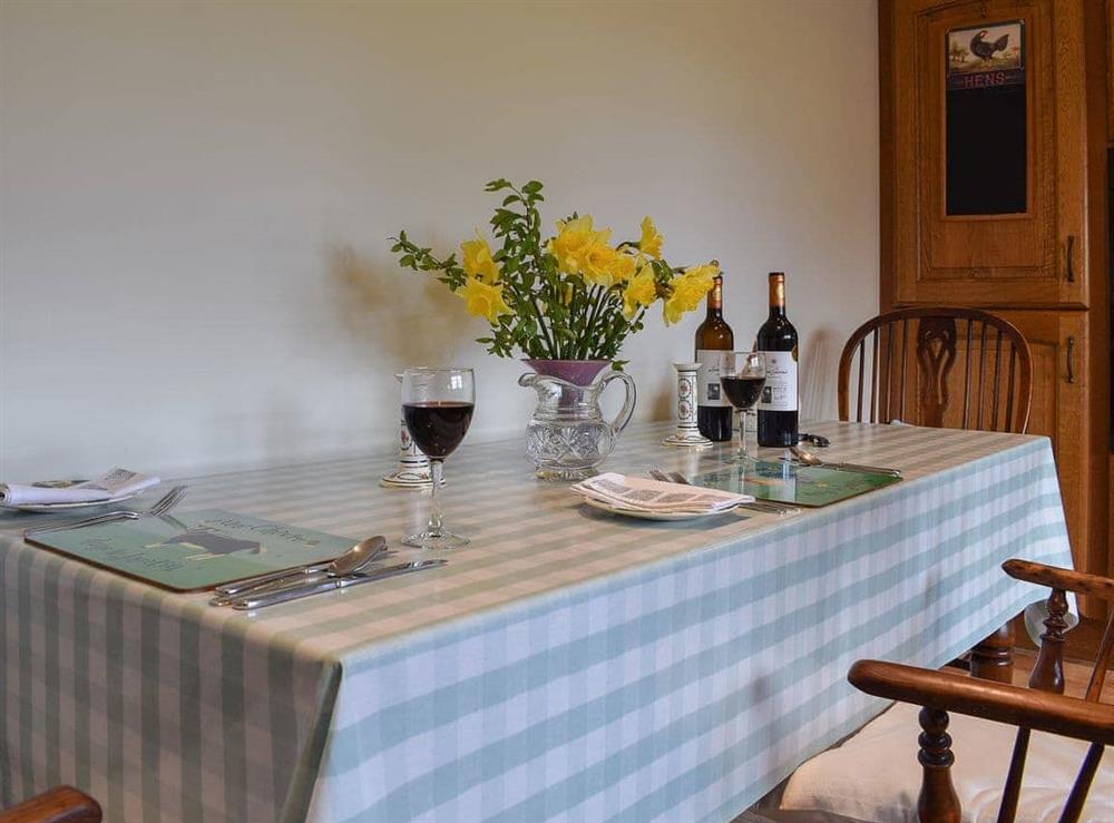 Wonderful farmhouse style kitchen/diner at Easter Baldinnies in Dunning, near Perth, Perthshire