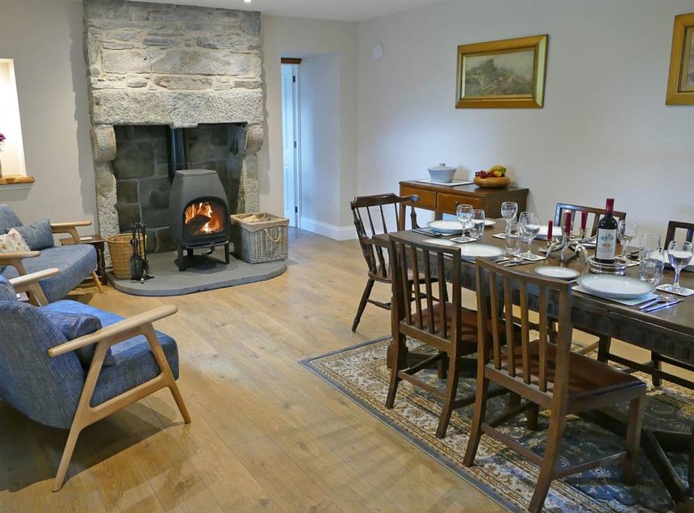 Dining room at Easter Lettoch in Advie, near Grantown-on-Spey, Moray, Morayshire