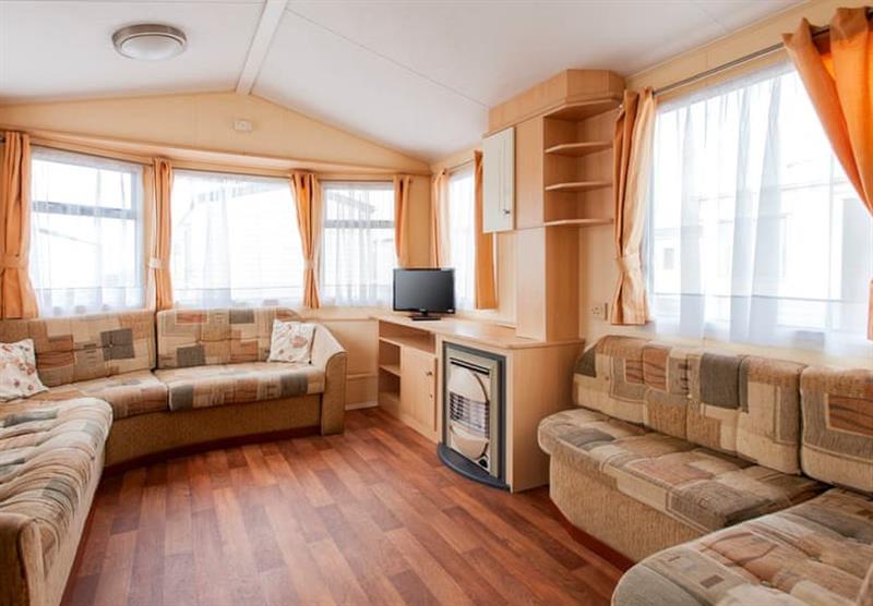 Inside a Parkview Six at Eastern Beach Caravan Park in Caister-on-Sea, Norfolk