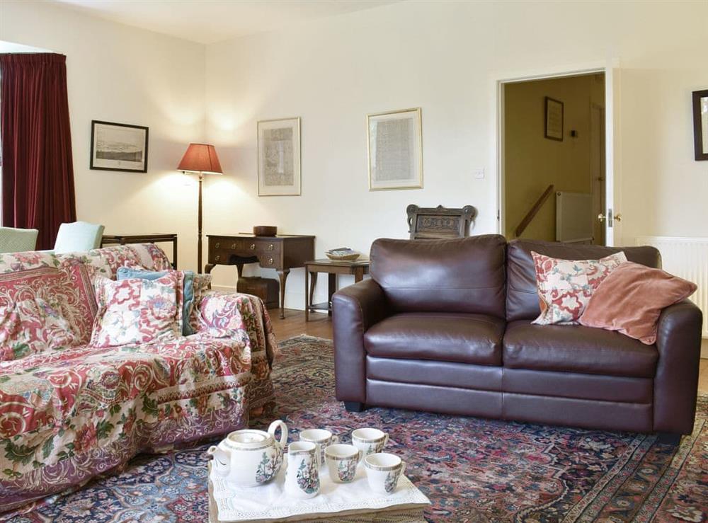 Comfy seating within living room at Eastertown in Rothiemay, Huntly, Aberdeenshire