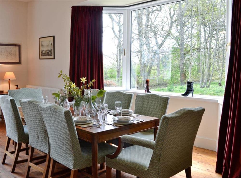 Dining Area at Eastertown in Rothiemay, Huntly, Aberdeenshire