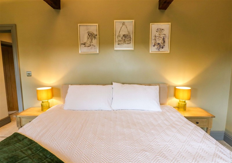 One of the 2 bedrooms at Eastfield Farm, Mickleton