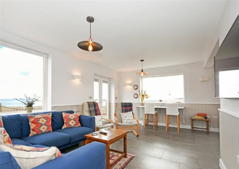 The living room at Eastfield, Low Newton-by-the-Sea
