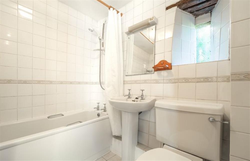 Ground floor: Bathroom with shower over at Eastgate Barn, Holme-next-the-Sea near Hunstanton