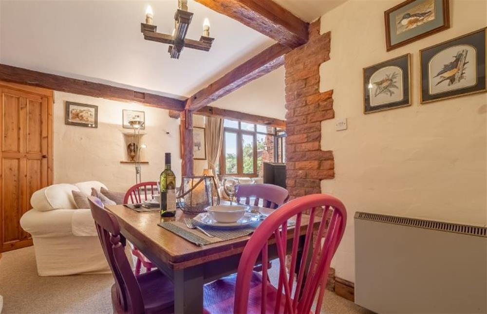 Ground floor: Open plan dining area and Sitting room at Eastgate Barn, Holme-next-the-Sea near Hunstanton