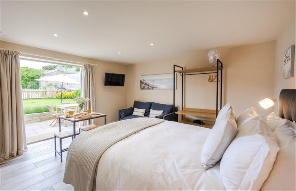 Ground floor: Wake-up to a view  at Eastgate Hideaway, Salthouse near Holt