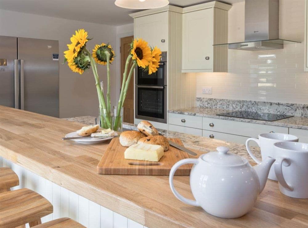 Kitchen at Eastlands Barn in East Barkwith, near Market Rasen, Lincolnshire