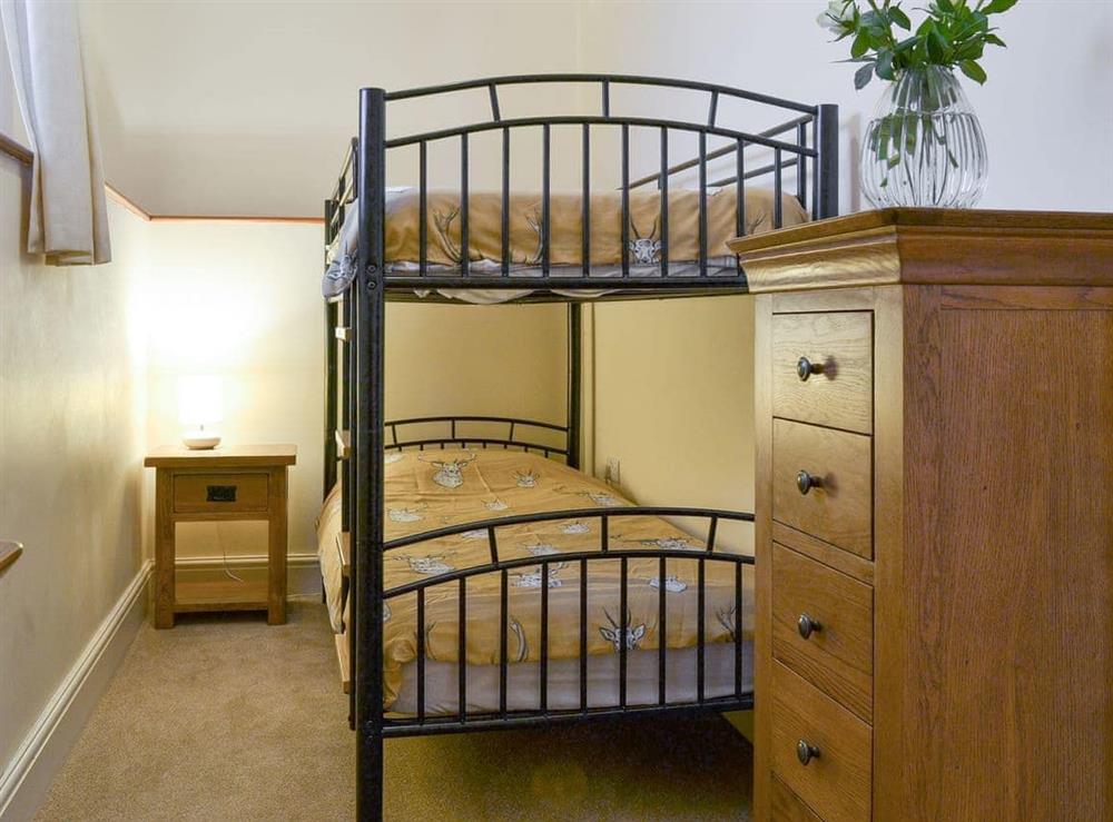 Comfortable bunk bedroom at Barn Owl, 